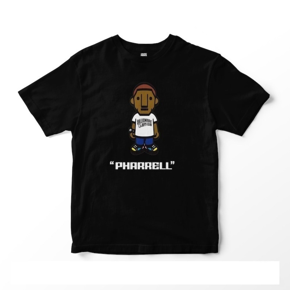 Pharrell Williams Retro Style Shirt Album Cover Unisex Tshirt Gift For Fan